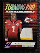 /49 2024 Zenith Prime Xavier Degno Rookie Turning Pro Memorabilia Chiefs RC