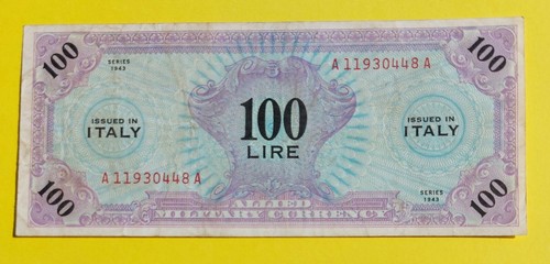 100 lire 1943 - –,