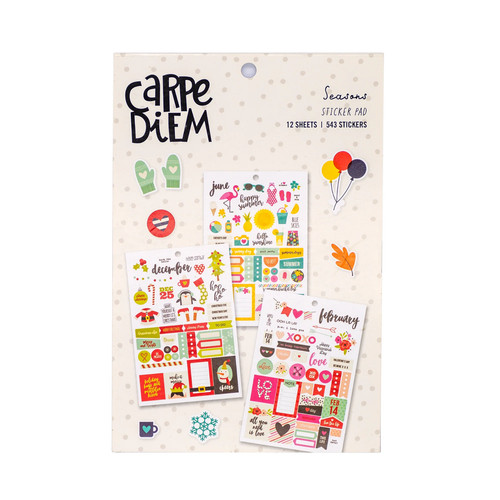 Libro adesivi planner carpe - adesivi,