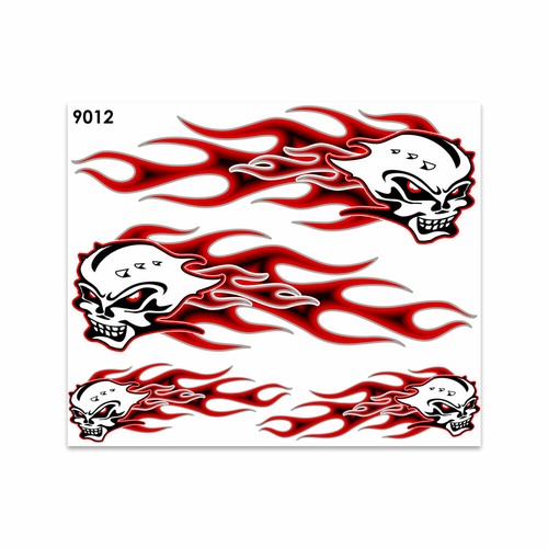 Adesivi stickers teschi con - adesivi,