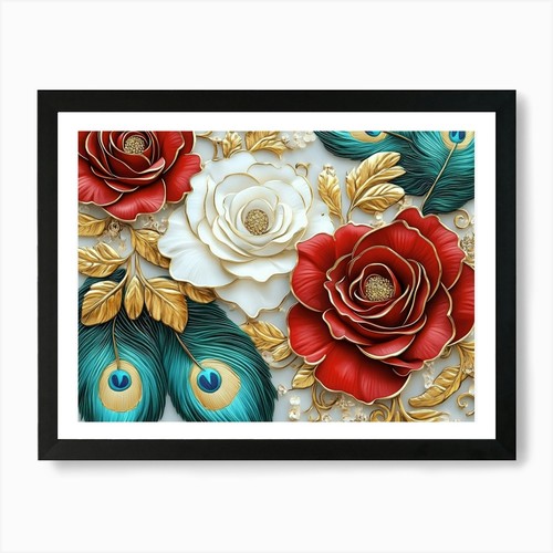 Quadro stampa tela poster - su,