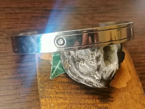 Bracciale acciaio swarovski - acciaio,