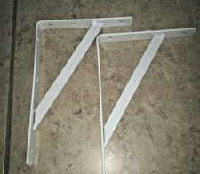 2 Pezzi Staffe Porta Mensole