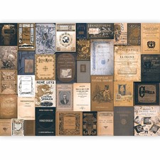 LIBRI VINTAGE RETRÒ carta da