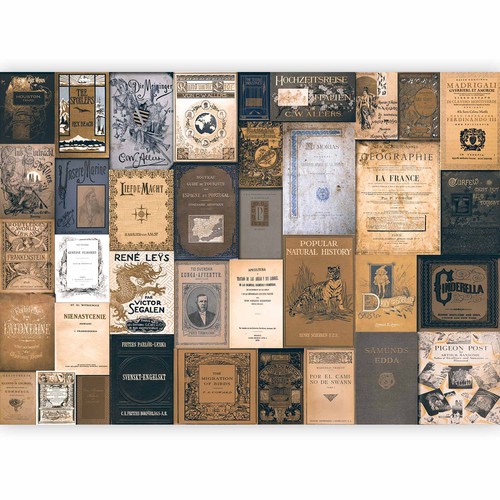 Libri vintage retrò - vintage, carta