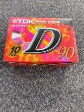 Audiocassetta TDK D 90EB - Confezione da 10