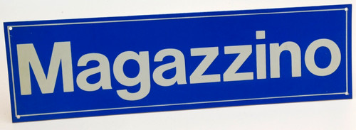 Magazzino insegna cartello - magazzino, insegna/cartello