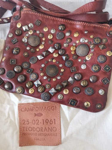Borsa campomaggi pelle con - pelle,