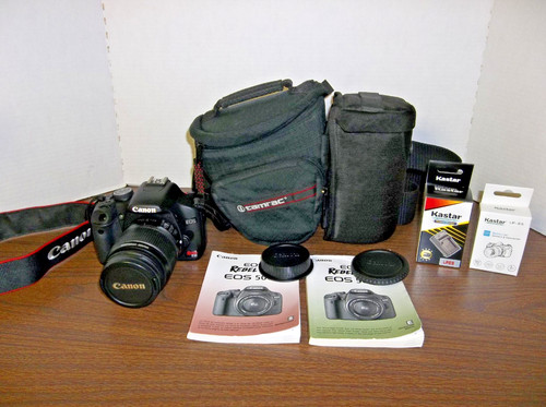 Kit fotocamera canon eos rebel - eos,