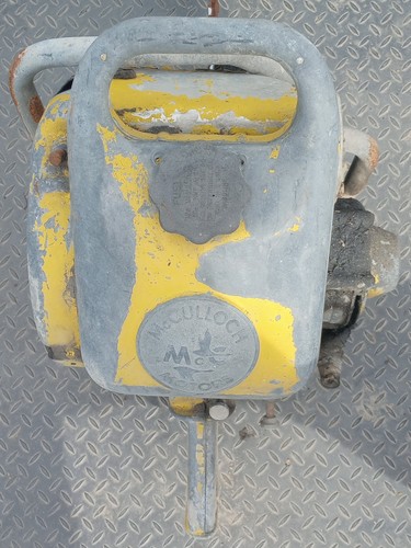 1953 mcculloch chainsaw - mcculloch,