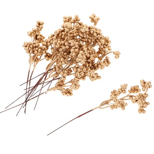 Pezzi rami bacche rosse - bacche,