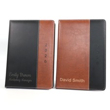 Organizzatore Diario Premium 2026 Personalizzato - Formato A5 | Planner Inciso Personalizzato