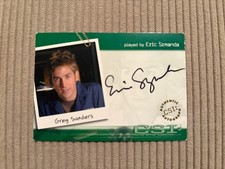 Scheda autografa CSI Las Vegas