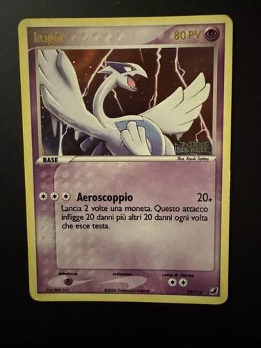 Pokemon card lugia holo - card,