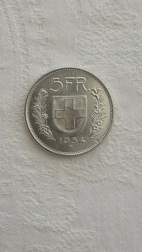 Svizzera franchi 1954 - svizzera, 5