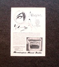 L759 - Advertising Pubblicità - 1960 - REMINGTON RAND MACCHINA DA SCRIVERE