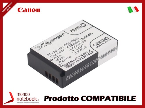 Batteria powerq per canon eos - powerq,