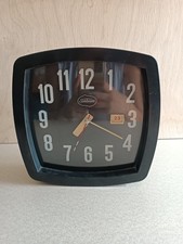 Vintage Orologio Da Parete Datario Sunbeam Pubblicitario Anni 70