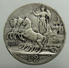 2 LIRE QUADRIGA VELOCE   1908