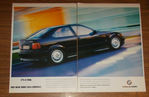 Rara pubblicità bmw 318 - bmw,