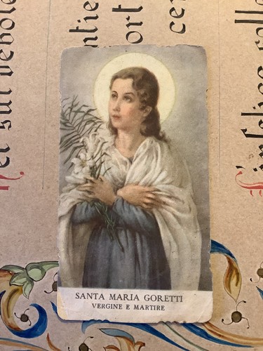 Santino santa maria goretti - maria,