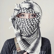 Sciarpa Tattica Militare Keffiyeh Arabo Foulard Hijab Uomo Donna Deserto