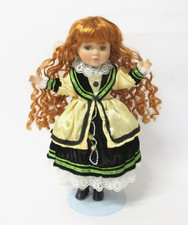 BUON NATALE -  BAMBOLA  "BIMBA DAMIGELLA" PORCELLANA COLLEZIONE ALT.41-814-