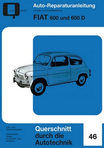 Fiat 600 reparaturanleitung - 600,