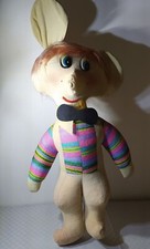 PUPAZZO GIGANTE VINTAGE PANNOLENCI TOPO GIGIO ESPOSITORE ? ANNI '60 - '70 GIOCHI