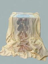 MARCATO TELO CLASSICO tessuto stoffa TENDA LINO Ricamo scampolo 310x236 Pizzo