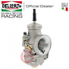 CARBURATORE RACING DELLORTO VHSH 30 CS VALVOLA PIATTA PER MOTO KART 125 2T