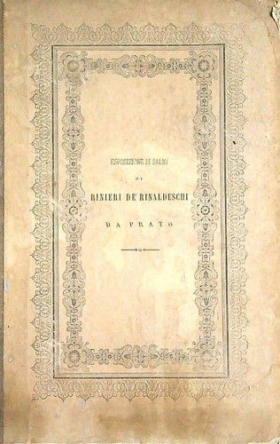 Esposizione salmi di - di,