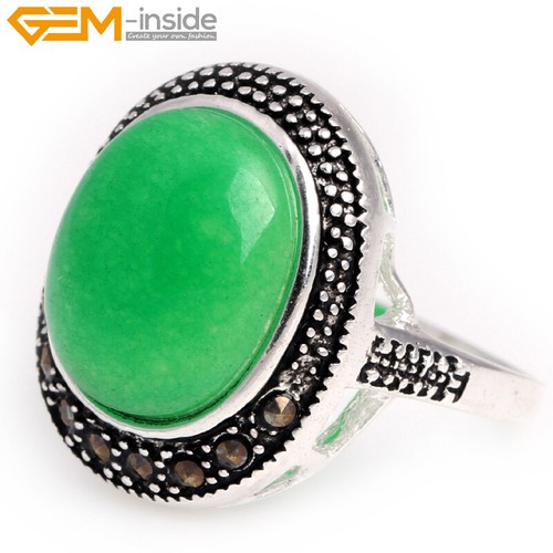Anello ovale agata nera - anello,
