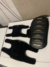 Ginocchiere E Gomitiere Eulant + Paraschiena Giali In Carbonio Protezioni PRO