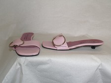 SANDALI a Ciabatta Donna PELUSO Pelle Rosa n. 36 Occasione come Nuovi