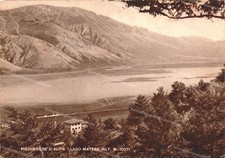 do696 cartolina piedimonte d'alife,lago matese,provincia di caserta