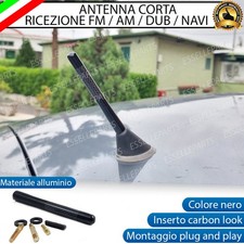 ANTENNA CORTA 12 CM NERO