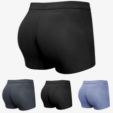 Slip boxer imbottiti da uomo New Arrival alla moda mozzicone sollevatore bianche