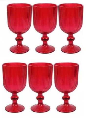 Set calici vetro - 6,