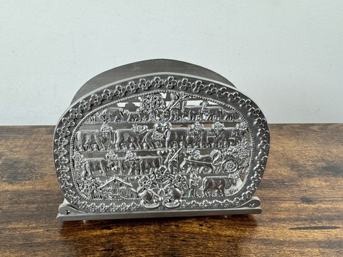 Vintage feinzinn pewter letter - vintage,