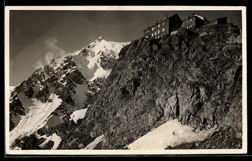 Cartolina rifugio payer - rifugio,