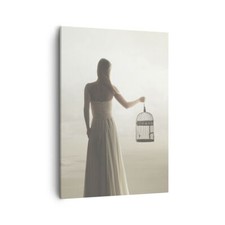 Quadro su Tela 50x70cm Donna