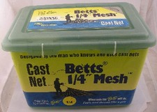 Betts 25-4 Rete Da Lancio In Maglia Pro Series 1/4" Da 4 Piedi