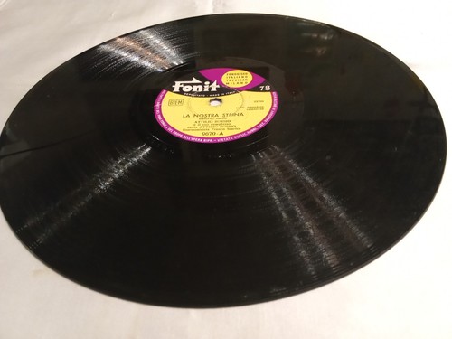 Giri disco danneggiato - 78,
