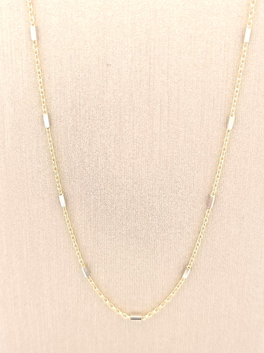 Catenina oro ct 750 - in,