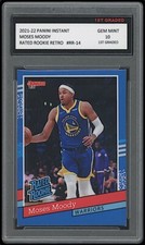 MOSES MOODY 2021 PANINI