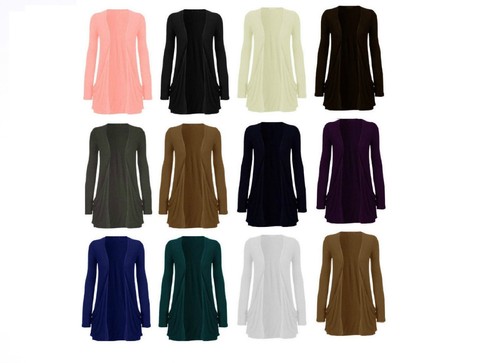 Cardigan donna manica - manica, lunga