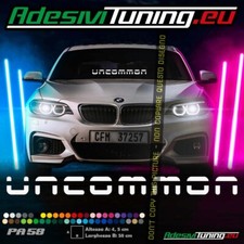 Adesivo uncommon parabrezza - adesivo,