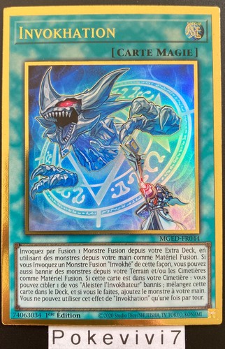 Carte invokhation - carte, yu-gi-oh!