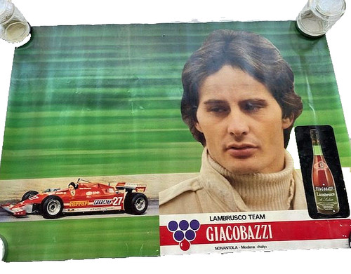 Poster pubblicitario ferrari - pubblicitario,